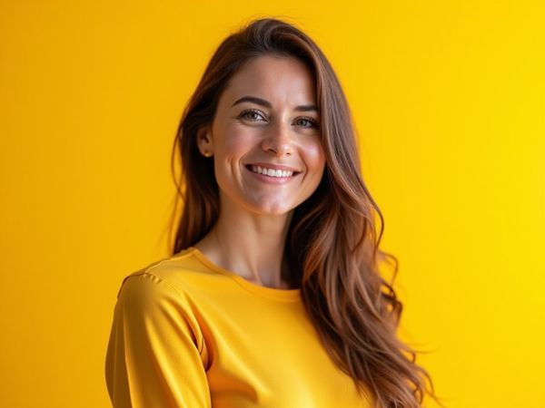 AI headshot sample, business portrait